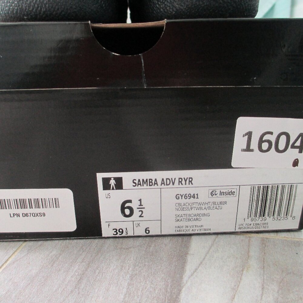 Adidas Samba ADV RYR Gino Iannucci 'Black Blue Bird' - Picture 10 of 11